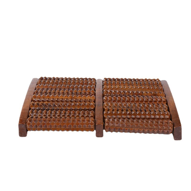 Dual Wooden フットローラー