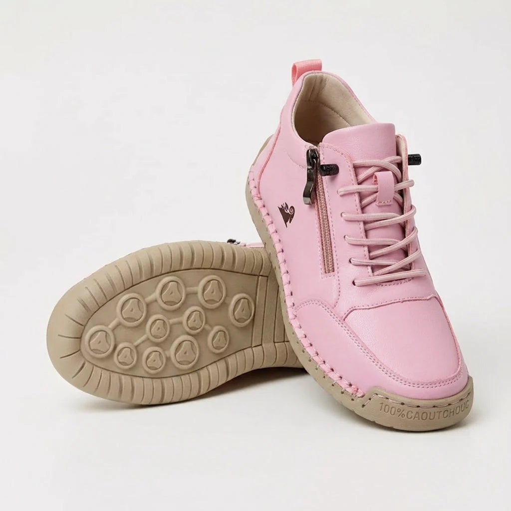 LUNEFEET 快適サポートスニーカー（サイドジッパー付き）