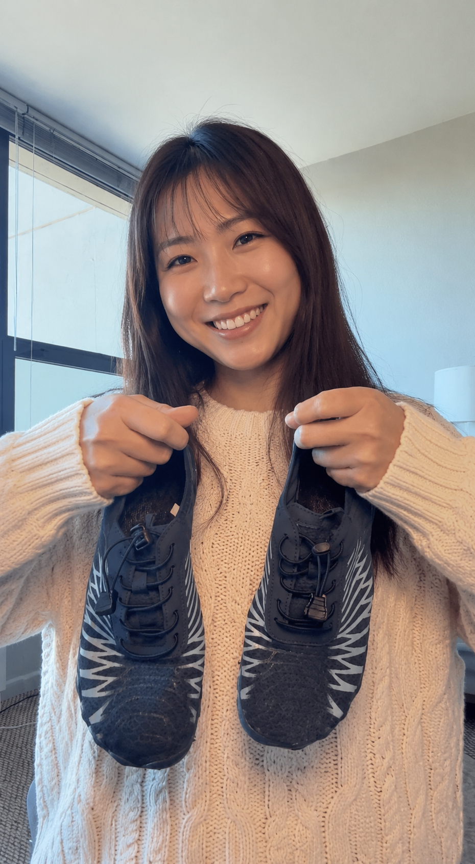 お客様によるシューズの着用写真